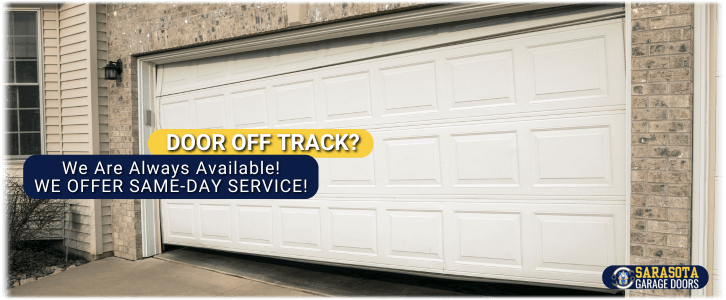 Garage Door Off Track Sarasota FL (941) 841-7841